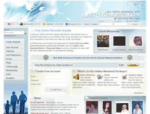 Tablet Screenshot of last-memories.com